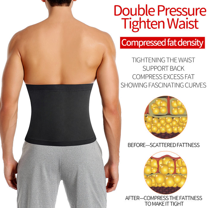 Men's Body Shaper Waist Trainer Slimming Belt