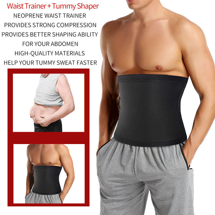 Men's Body Shaper Waist Trainer Slimming Belt