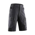 Men's gray quick-drying hiking pants by Mead's Supply & Equipment Outfitters, lightweight outdoor trousers with a casual fit.