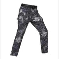Men's tactical outdoor assault pants in black, Shark Skin soft shell cargo style, military-inspired design, from Mead's Supply & Equipment.