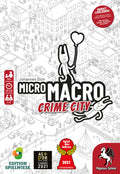 Black and white isometric city illustration with a rabbit character, large title, and game award logos.