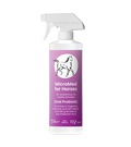 MicroMed for Horses Care bottle, 500ml, with label showing ongoing care solution for equine health and wellness.