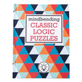 Book cover with a colorful mosaic of red, blue, and orange triangles, featuring a title box and lightbulb graphic.