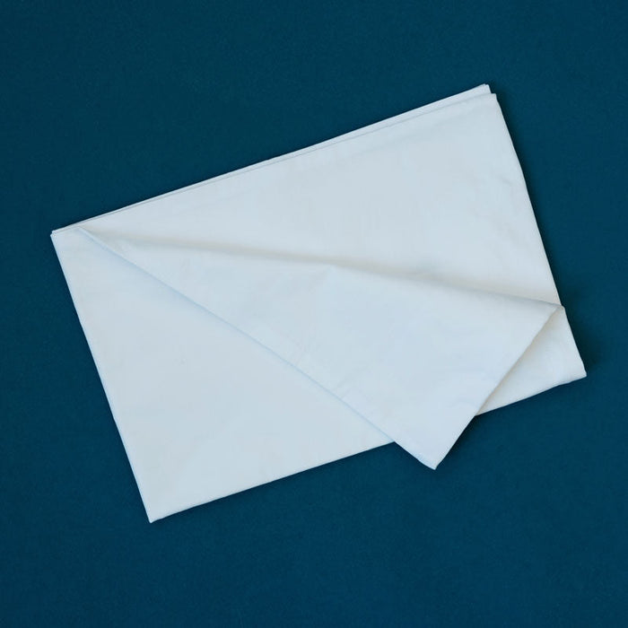 Folded MiteGuard Lodge Pillow Cover in beige, 92 x 55cm, made of fabric designed for pillows and pillow covers.