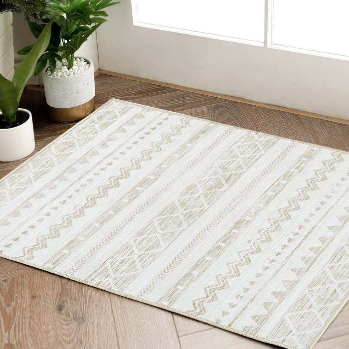 Modern Tan Area Rug