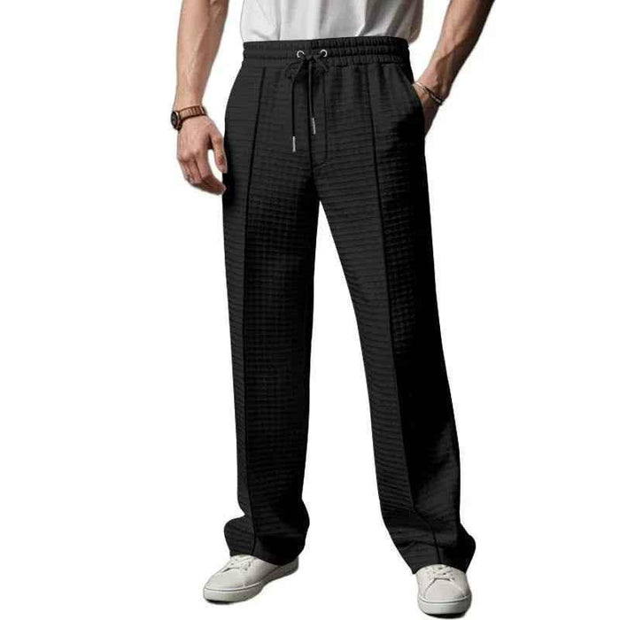 White Momentum Fit Joggers by Stylish 3Sixty5, casual pants with a tailored fit, suitable for business casual wear.