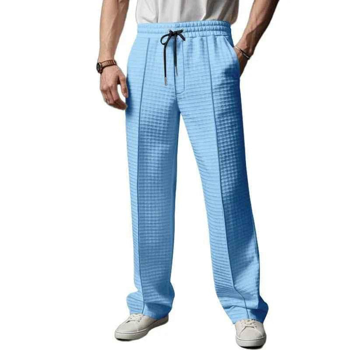 White Momentum Fit joggers by Stylish 3Sixty5, casual pants with a tailored look, perfect for business casual outfits.