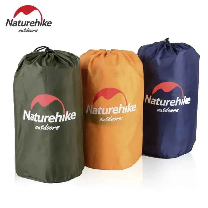 Naturehike NH Wide and Thick Connectable Air Mattress, inflatable camping pad, green, 1800x600x25mm, camping equipment by Mead's Supply