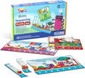 Numberblocks Sequencing Puzzle box with colorful, numbered self-correcting strips showing character sequences.