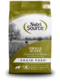 NutriSource® Grain Free Small Bites Chicken & Peas Recipe Dry Dog Food