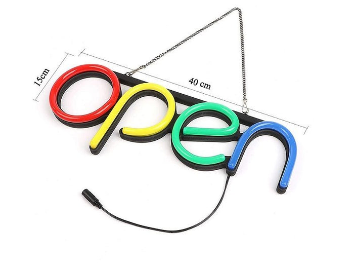 Handmade DEALONLINENZ neon LED tube sign with vibrant light, ideal for bar, pub, or club wall decor.
