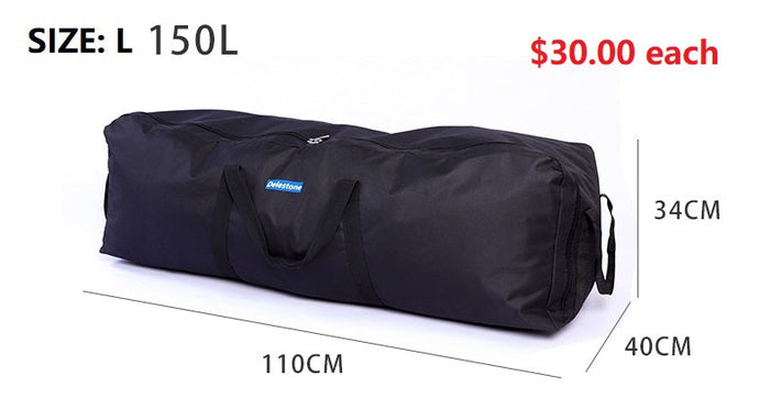 ECOTREK outdoor waterproof storage bag for camping and travel, large capacity and durable for outdoor adventures.