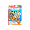 Spiral-bound PAW Patrol Puffy Sticker activity pad featuring 28 reusable jungle-themed stickers and three play scenes.