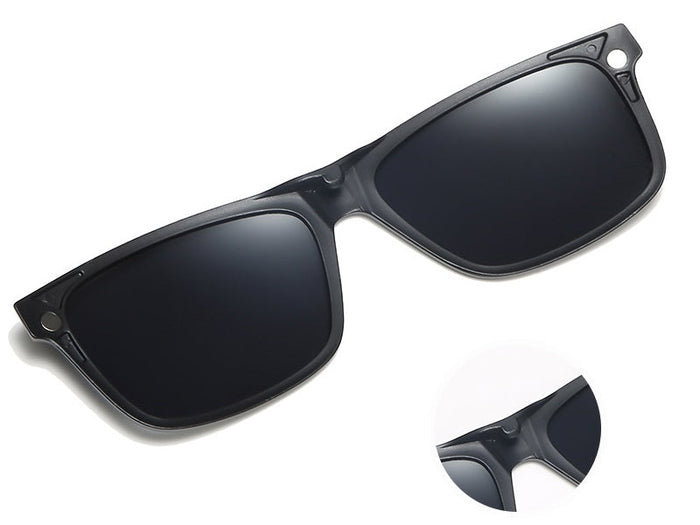 Dealonline.nz polarized sunglasses with changeable color lenses, showcasing different lens shades in a stylish frame.