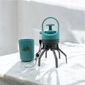 Portable pooper scooper from DogTreatNZ with a lightweight handle and scoop for easy cleaning up after dogs outdoors.