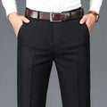 Black Stylish 3Sixty5 Precision Fit Executive Trousers, tailored pants with a sleek, professional look, size 29.