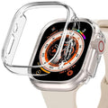 Clear protective case for Apple Watch Ultra, made by That Watch Shop, showcasing a slim, transparent watch cover on the device.