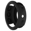 Black silicone protective case for Garmin Fenix 5S Series watch, designed to shield and secure the watch during daily use.