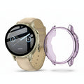 Purple Garmin Venu 4 41mm watch screen protector case, designed for durable protection of the smartwatch display.