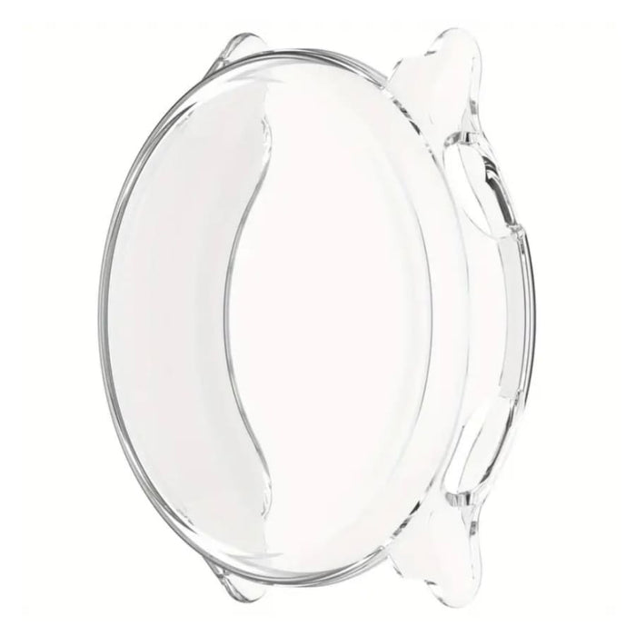 Transparent protective case for Garmin Vivoactive 6 smartwatch, showcasing clear, durable coverage for the fitness tracker.