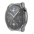 Clear protective case for Huawei GT 2 Pro watch showing transparent design and precise fit, from That Watch Shop.