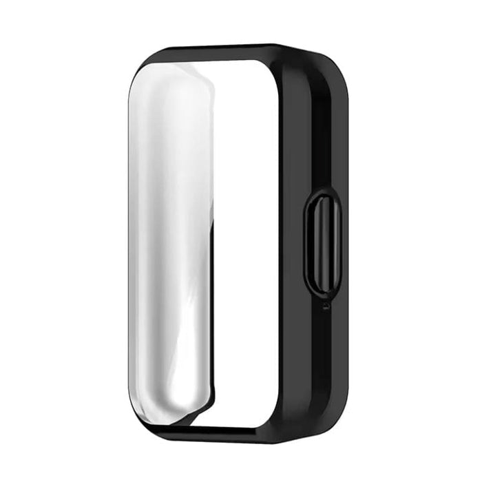 Black protective case for Samsung Galaxy Watch Fit 3, designed by That Watch Shop, showing the sleek, durable watch cover.