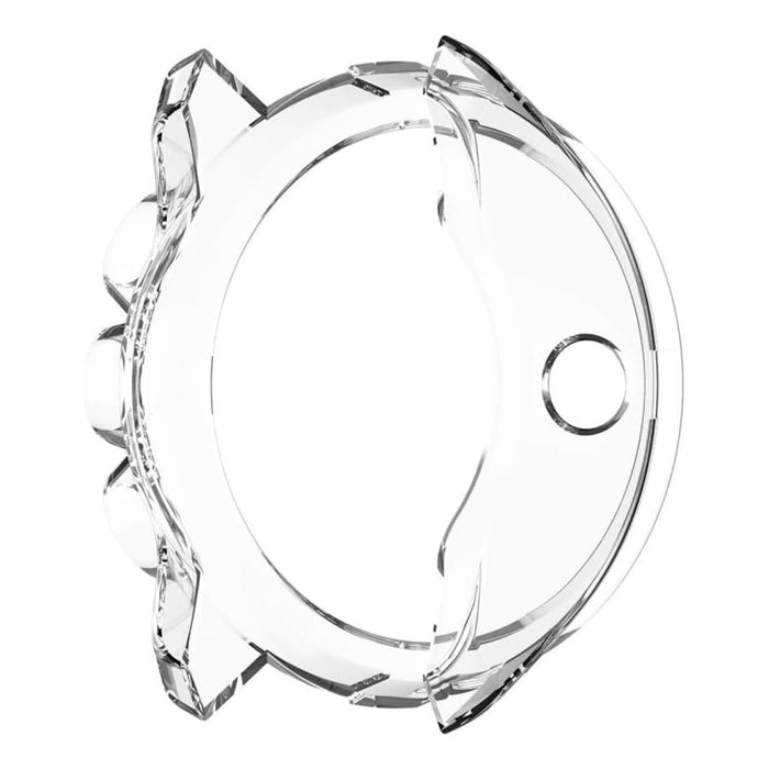 Clear protective case for Suunto Spartan Sport Wrist HR watch, designed to shield and preserve the watch's display and body.