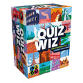 Square box featuring a colorful grid of world landmark illustrations and large white block lettering.