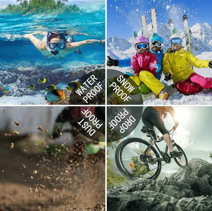 Techplus Samsung Galaxy A24 4G waterproof mobile phone case in red pepper color with full protection design.
