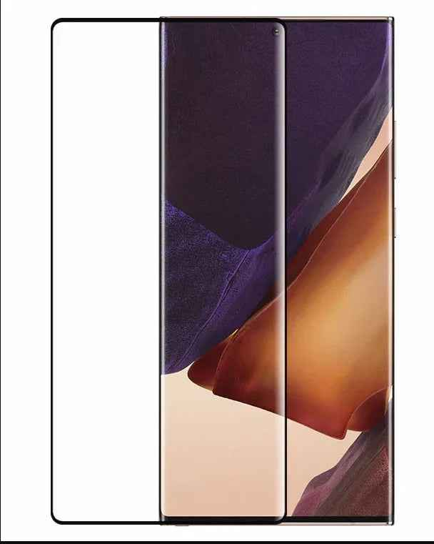 Samsung Galaxy S21 Ultra clear tempered glass screen protector by techplus with 9H hardness, providing durable, high-quality screen protection.