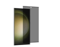 Samsung Galaxy S25 Ultra privacy screen protector by TechPlus, transparent glass filter to block side viewing angles.