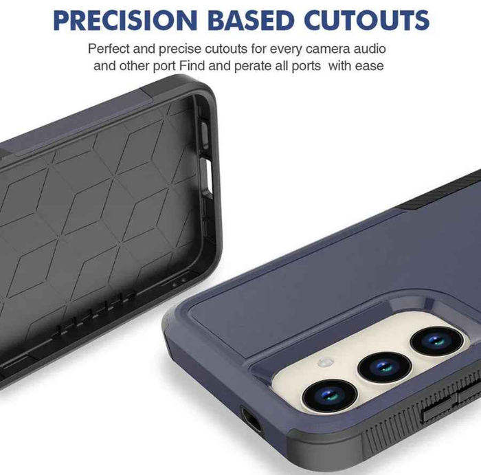 Samsung Galaxy S26 dual layer armor hard case by techplus, protective mobile phone case with rugged design and durable construction.