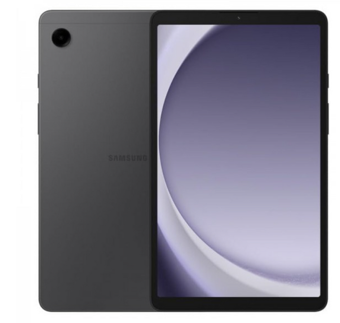 Samsung Galaxy Tab A9+ tri-fold protective case with shockproof design, slim stand cover, and folding feature for easy viewing.