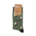 Barekind NZ bamboo socks featuring a Save the Goats design for adults, soft and eco-friendly footwear.