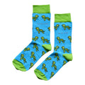 Barekind NZ Save the Turtles bamboo socks for adults, featuring turtle-themed designs on comfortable, eco-friendly socks.