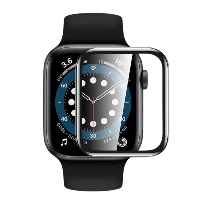 Apple Watch Series 9 45mm screen protector from That Watch Shop, showcasing clear protective film on the watch face.