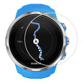 Clear screen protector for Suunto Spartan Sport watch case, designed to protect the watch's display from scratches and damage.