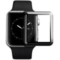 Pair of Apple Watch Series 2 38mm screen protectors by That Watch Shop, clear protective covers for watch screens.