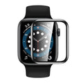 Pack of two Apple Watch Series SE 2nd gen 44mm screen protectors by That Watch Shop, designed to protect smartwatch screens.