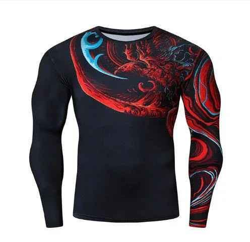 Stylish 3Sixty5 Signature Long Sleeve Graphic Tee featuring bold print, comfortable fit, and casual style for everyday wear.