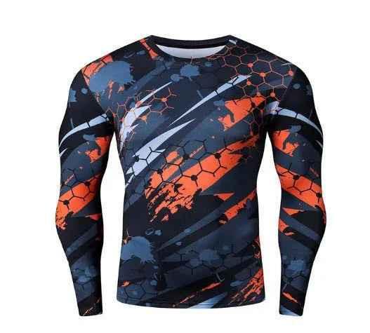 Stylish 3Sixty5 long sleeve graphic tee featuring bold signature print, casual fit, and comfortable fabric for everyday wear.