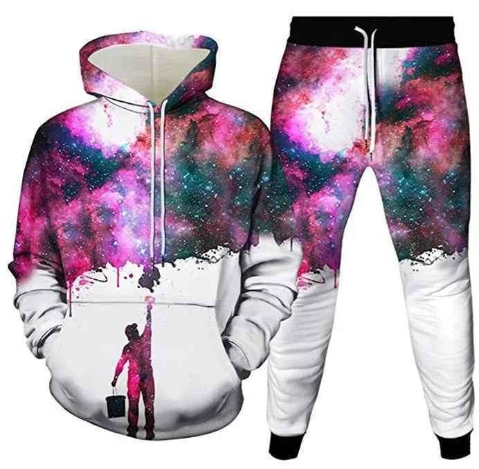 Stylish 3Sixty5 sleek jogger and sweater outfit set, featuring comfortable joggers and a matching cozy sweater.