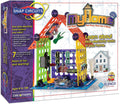 Box for Snap Circuits My Home showing a 3D house structure built with colorful plastic grids and electronic parts.