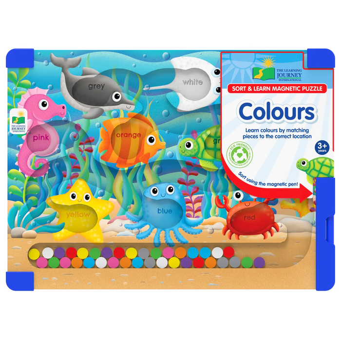Sort and Learn Magnetic Puzzle Colours