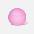 Round pink gel stress ball with SPEKS embossed on the front, set against a light grey background.