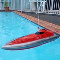 Dealonlinenz high-speed RC racing boat, supper large L 80cm, in vibrant colors, designed for fast water racing.