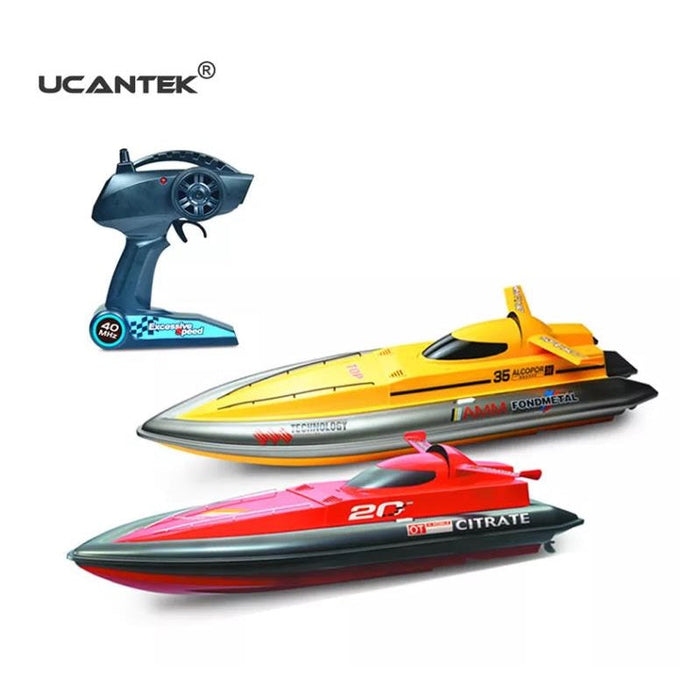 Dealonlinenz high-speed RC racing boat, supper large L 80cm, colorful design, sleek hull, ready for speed on water