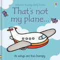 Book cover with a cartoon airplane, silver bumpy wings, and a small mouse against a blue sky with white clouds.