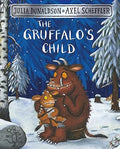 Book cover showing a large brown monster holding its child in a snowy forest at night with snow-covered trees.