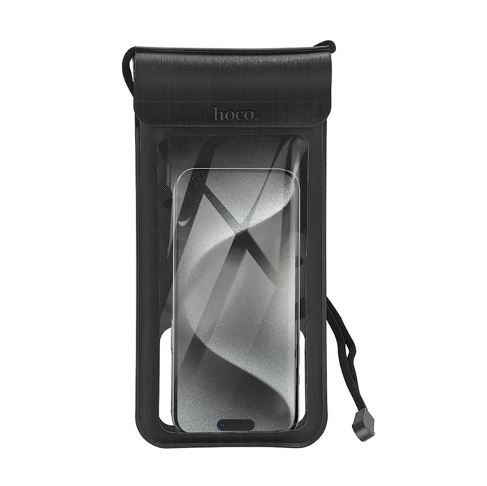 Techplus waterproof phone bag with triple seal and IP68 dry pouch protecting smartphone from water damage.
